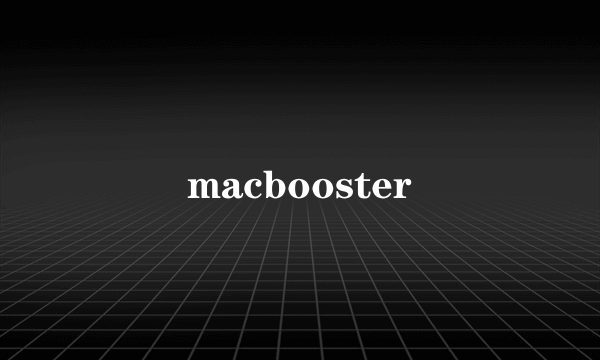 macbooster